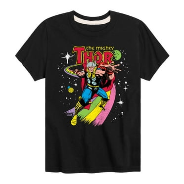 Marvel Thor - Rainbow Road - Toddler and Youth Short Sleeve Graphic T-Shirt