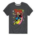 thumbnail image 1 of Marvel Thor - Rainbow Road - Toddler and Youth Short Sleeve Graphic T-Shirt, 1 of 5