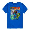 thumbnail image 1 of Marvel Thor - Retro Comic Book Cover - Toddler and Youth Short Sleeve Graphic T-Shirt, 1 of 5