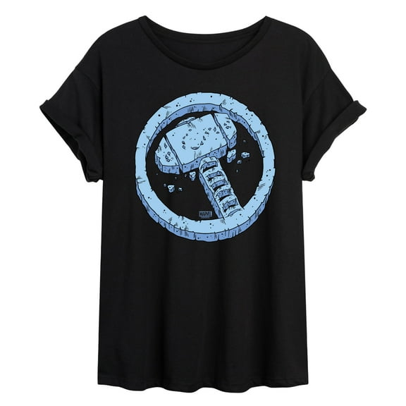 Marvel Thor - Rock Icon - Women's Oversized Graphic T-Shirt