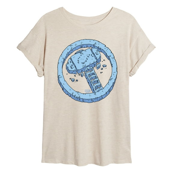 Marvel Thor - Rock Icon - Women's Oversized Graphic T-Shirt