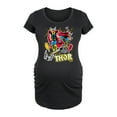thumbnail image 1 of Marvel Thor - Stickers Style - Maternity Scoop Neck Graphic T-Shirt, 1 of 5