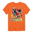 thumbnail image 1 of Marvel Thor - Stickers Style - Toddler and Youth Short Sleeve Graphic T-Shirt, 1 of 5