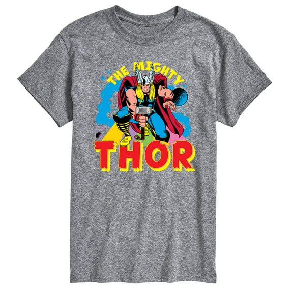 Marvel Thor - The Mighty - Men's Short Sleeve Graphic T-Shirt