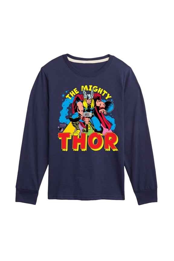 Thor - The Mighty - Toddler and Youth Long Sleeve Graphic T-Shirt