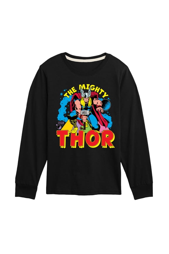 Thor - The Mighty - Toddler and Youth Long Sleeve Graphic T-Shirt