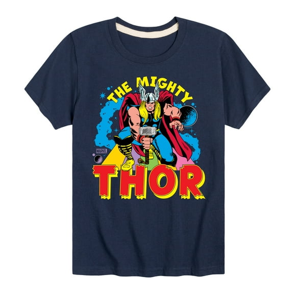 Marvel Thor - The Mighty - Toddler and Youth Short Sleeve Graphic T-Shirt