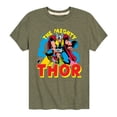 thumbnail image 1 of Marvel Thor - The Mighty - Toddler and Youth Short Sleeve Graphic T-Shirt, 1 of 5