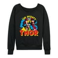 thumbnail image 1 of Marvel Thor - The Mighty - Women's French Terry Pullover Sweatshirt, 1 of 5