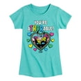 thumbnail image 1 of Marvel Thor - Valentine You're Athorable - Toddler And Youth Girls Fitted Short Sleeve Graphic T-Shirt, 1 of 5