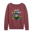 thumbnail image 1 of Marvel Thor - Valentine You're Athorable - Women's French Terry Pullover Long Sleeve Shirt, 1 of 4