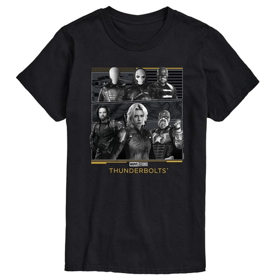 Marvel - Thunderbolts Grid - Men's Short Sleeve Graphic T-Shirt