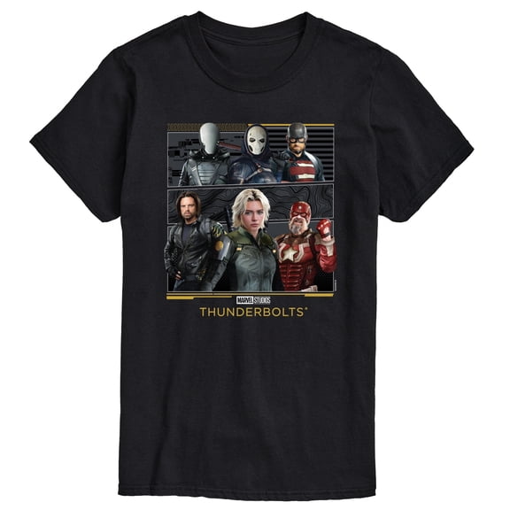 Marvel - Thunderbolts Grid - Men's Short Sleeve Graphic T-Shirt