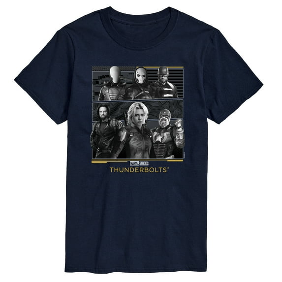 Marvel - Thunderbolts Grid - Men's Short Sleeve Graphic T-Shirt