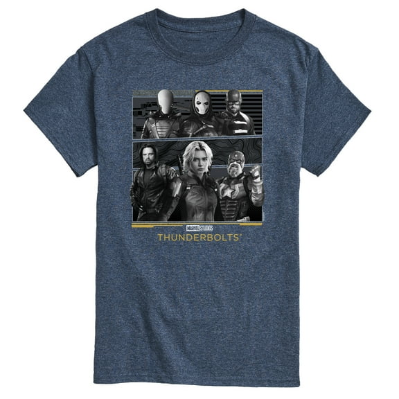 Marvel - Thunderbolts Grid - Men's Short Sleeve Graphic T-Shirt