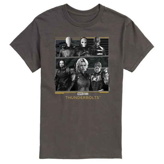 Marvel - Thunderbolts Grid - Men's Short Sleeve Graphic T-Shirt
