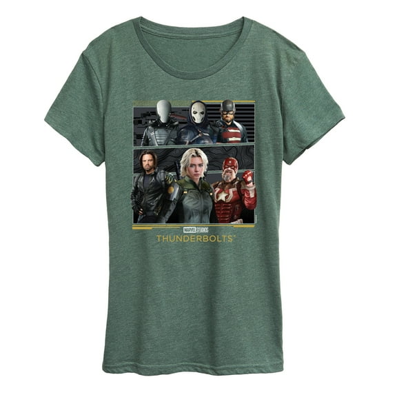 Marvel - Thunderbolts Grid - Women's Short Sleeve Graphic T-Shirt