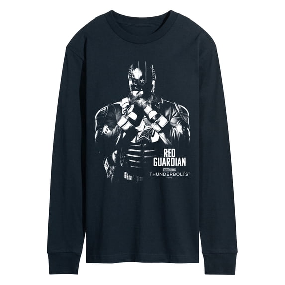 Marvel - Thunderbolts Red Guardian Silhouette - Men's Long Sleeve Graphic T-Shirt