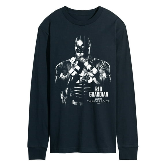 Marvel - Thunderbolts Red Guardian Silhouette - Men's Long Sleeve Graphic T-Shirt