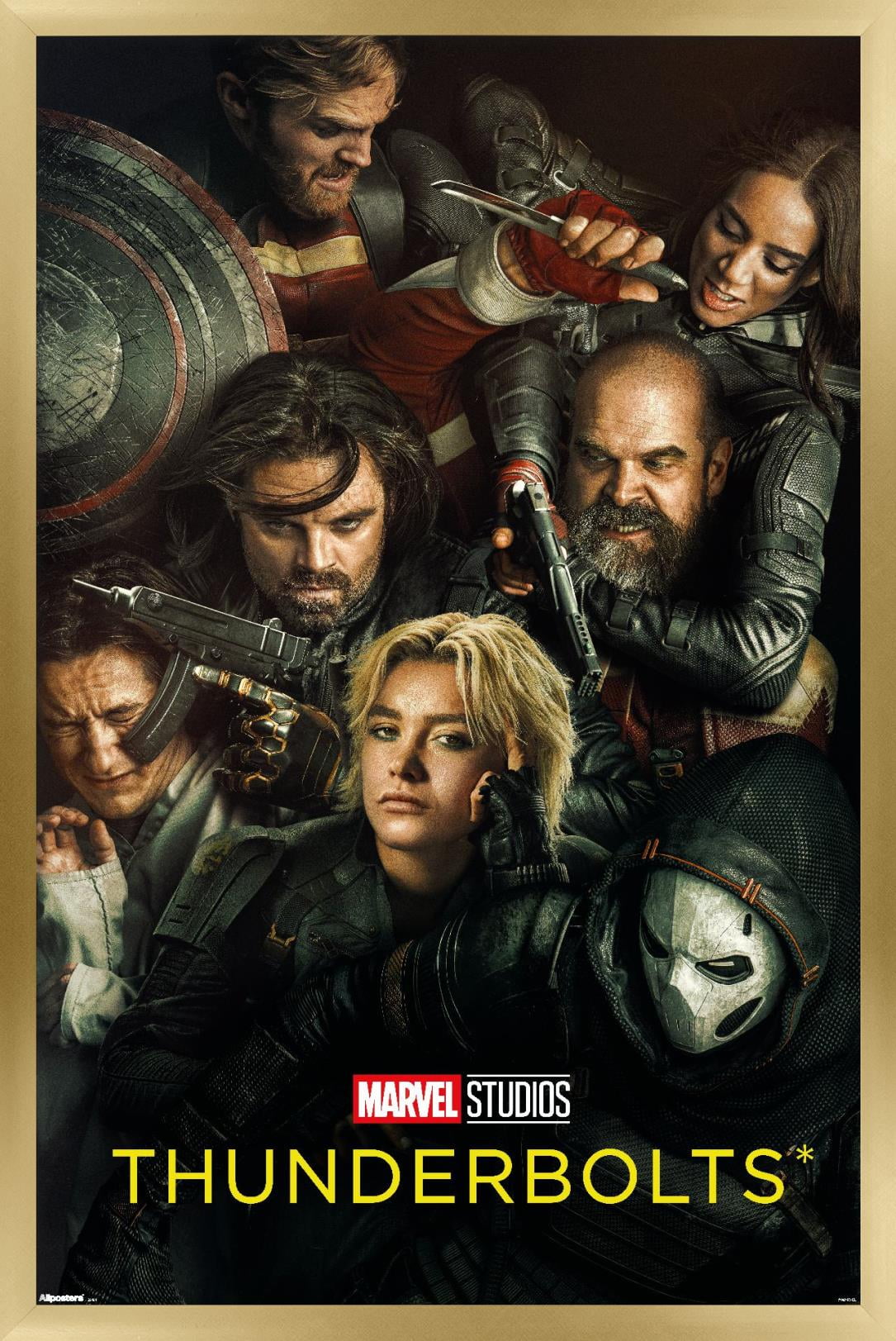 Marvel Thunderbolts (2025) - Teaser One Sheet Wall Poster, 22.375