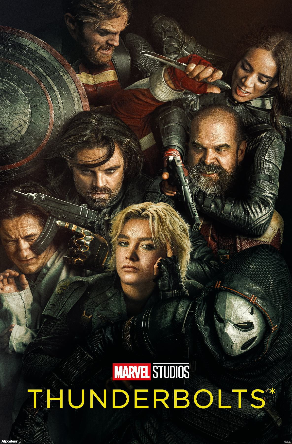 THUNDERBOLTS* パンフレット Trends International, Marvel Thunderbolts Wall Poster, 22.375