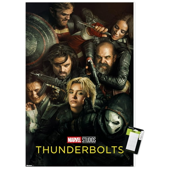 Marvel Thunderbolts* - Teaser One Sheet Wall Poster, 22.375" x 34"