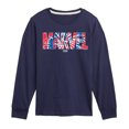 thumbnail image 1 of Marvel - Tie Dye - Kids Long Sleeve Graphic T-Shirt, 1 of 5