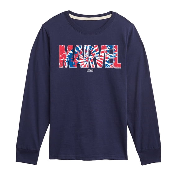 Marvel - Tie Dye - Kids Long Sleeve Graphic T-Shirt