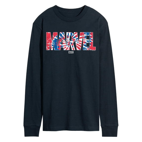 Marvel - Tie Dye - Men's Long Sleeve Graphic T-Shirt