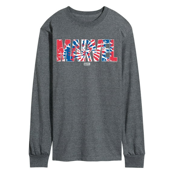 Marvel - Tie Dye - Men's Long Sleeve Graphic T-Shirt