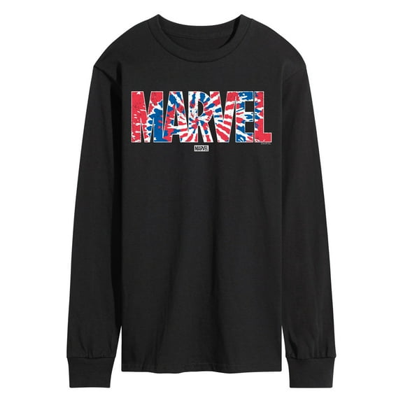 Marvel - Tie Dye - Men's Long Sleeve Graphic T-Shirt
