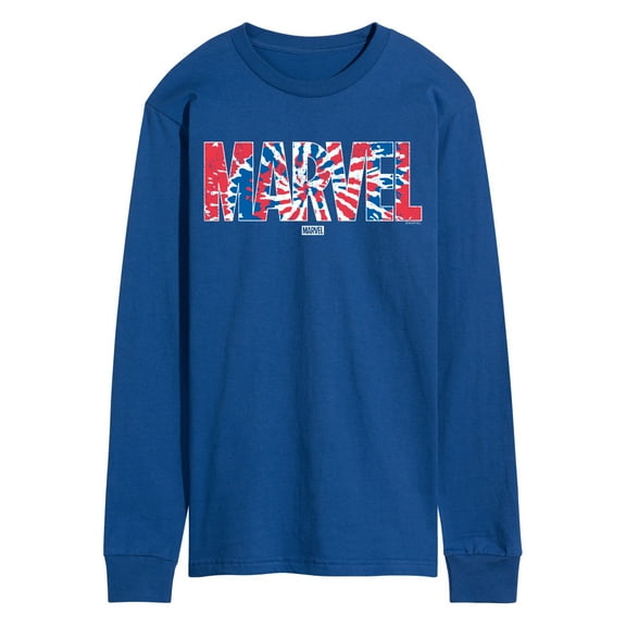 Marvel - Tie Dye - Men's Long Sleeve Graphic T-Shirt