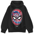 thumbnail image 1 of Marvel - Tie Dye Spider-Man - Women's Oversized Fleece Hoodie Sweatshirt, 1 of 4