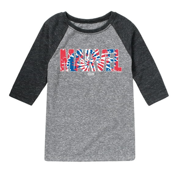 Marvel - Tie Dye - Toddler And Youth Raglan