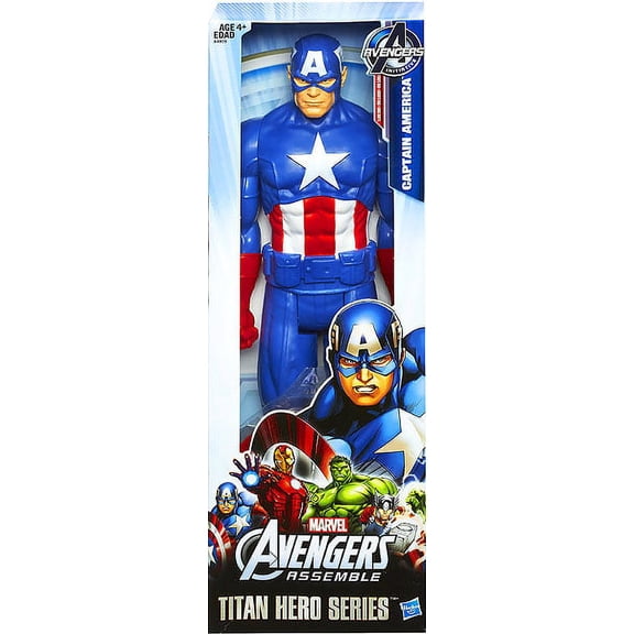 Marvel Titan Hero Series Captain America Action Figure