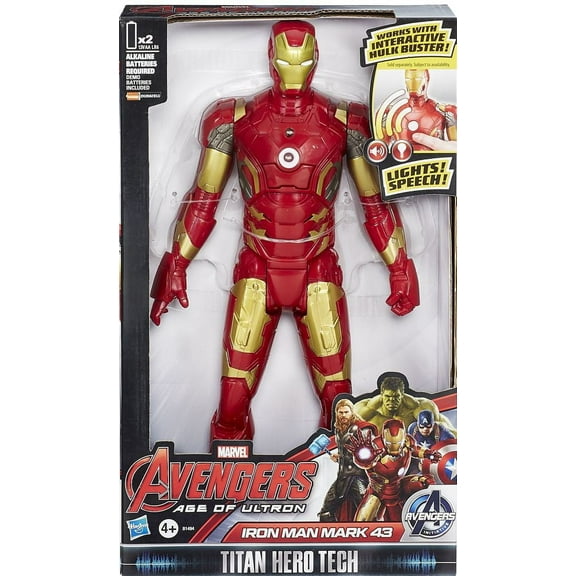 Marvel Titan Hero Tech Iron Man Mark 43 Action Figure (Electronic)