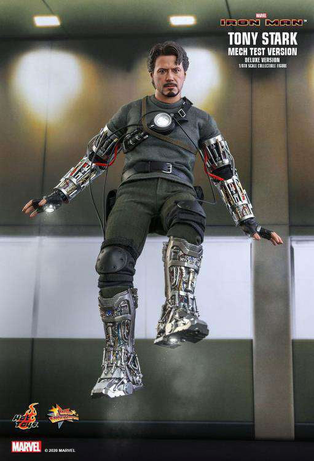 Marvel Tony Stark Iron Man MMS582 Collectible Figure (Mech Test Version)