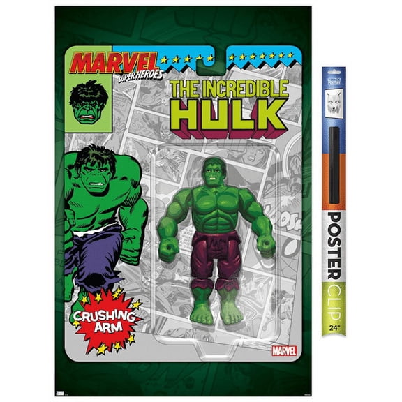 Marvel Toy Vault - Hulk Wall Poster, 22.375" x 34"