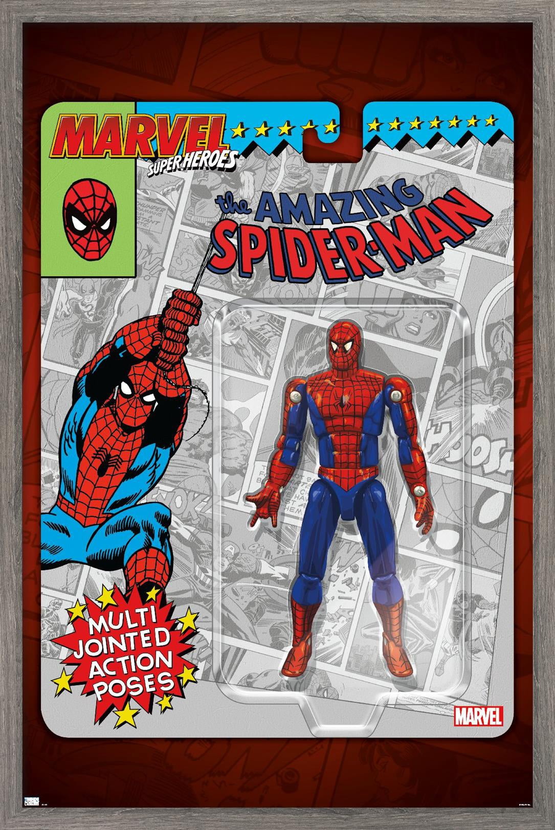 Marvel Toy Vault - Spider-Man Wall Poster with Magnetic Frame