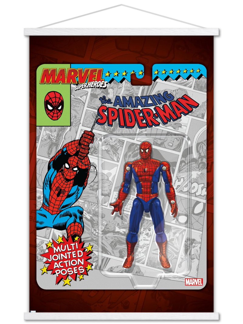 Marvel Toy Vault - Spider-Man Wall Poster with Magnetic Frame