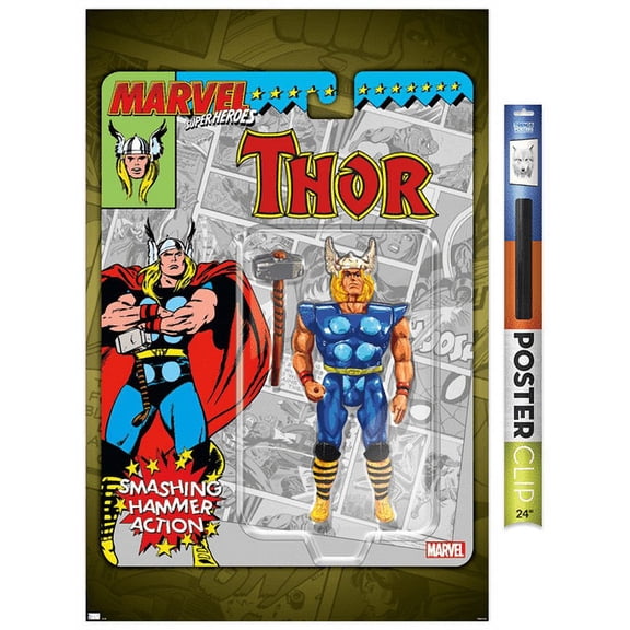 Marvel Toy Vault - Thor Wall Poster, 22.375" x 34"