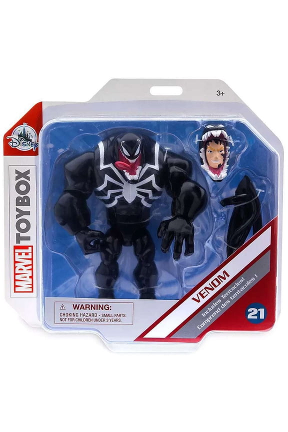 3+ Venom Action Figure with Interchangeable Tentacles, Black