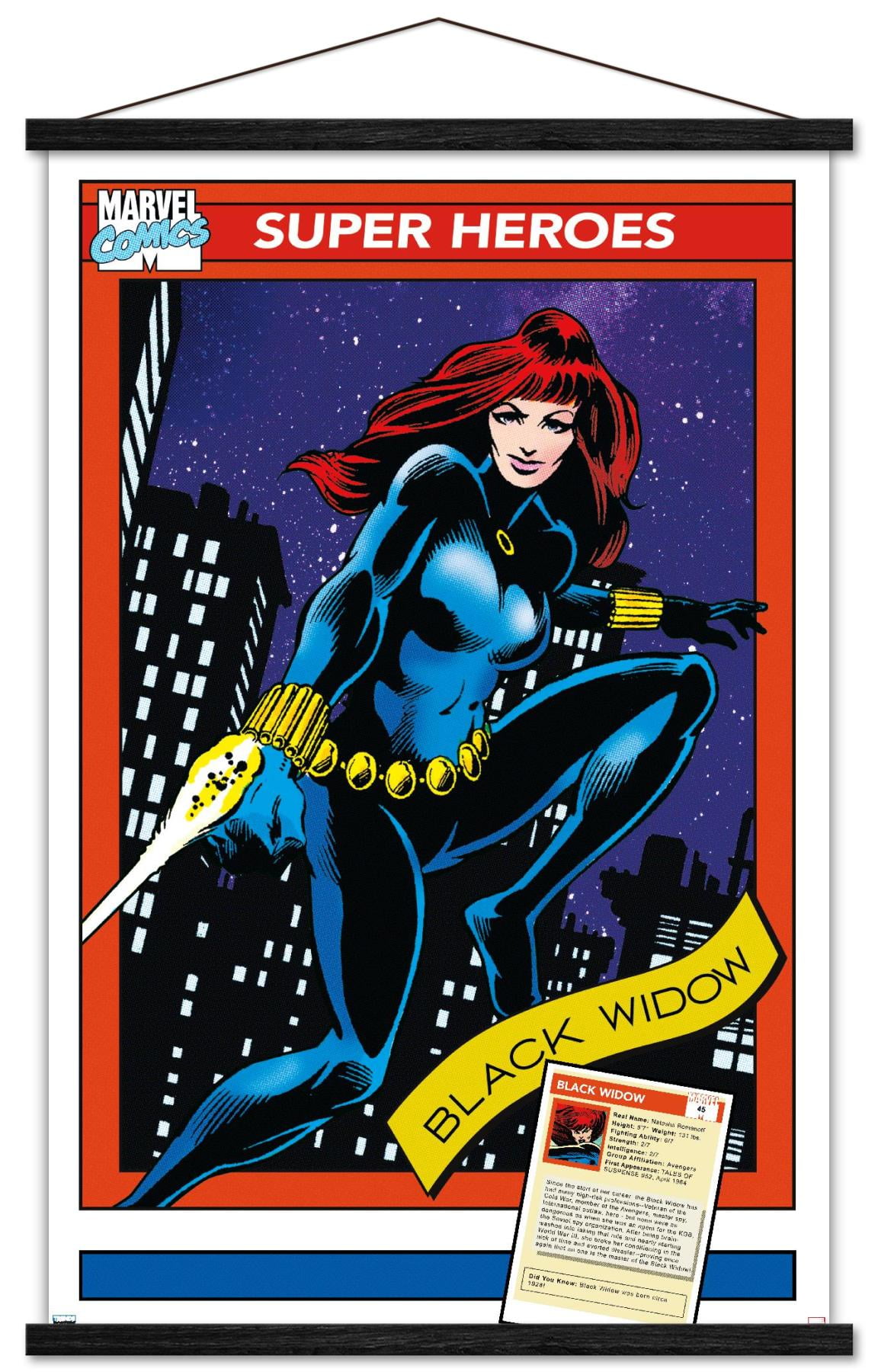 Marvel Trading Cards - Black Widow Wall Poster, 22.375