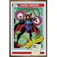 thumbnail image 1 of Marvel Trading Cards - Doctor Strange Wall Poster, 14.725" x 22.375" Framed, 1 of 6