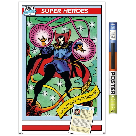 Marvel Trading Cards - Doctor Strange Wall Poster, 22.375" x 34"