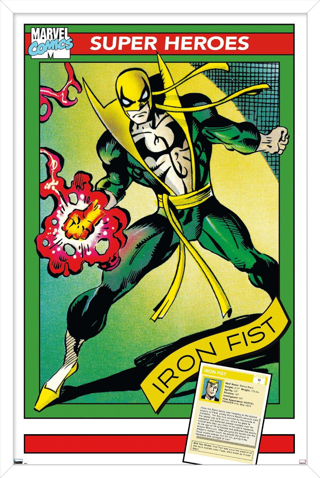 Iron Fist 🤜🏻Póster Epic Yellow Sun and Clouds ⛅️ BVE
