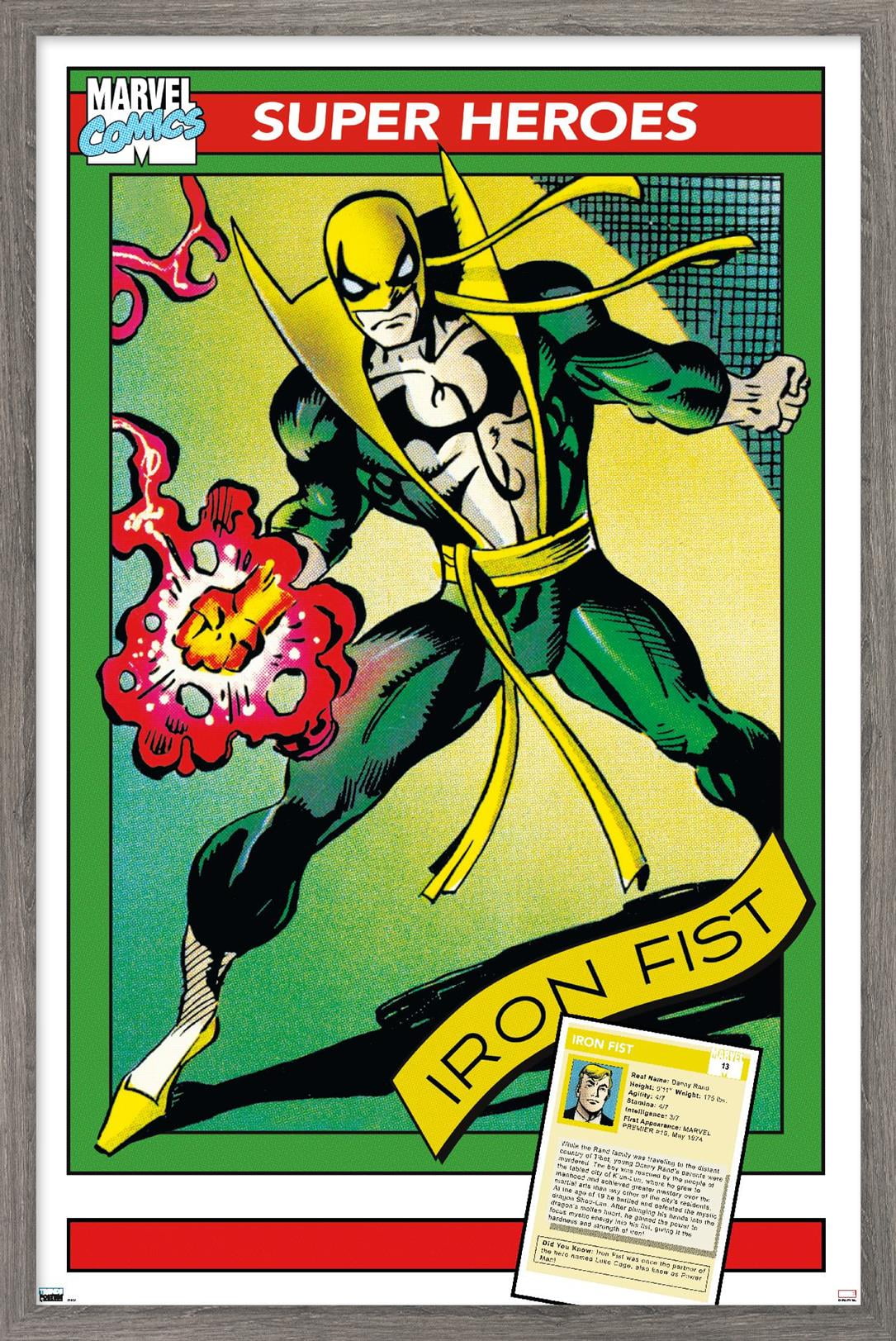 Marvel's Iron Fist (Paint Streak Poster) in 2023