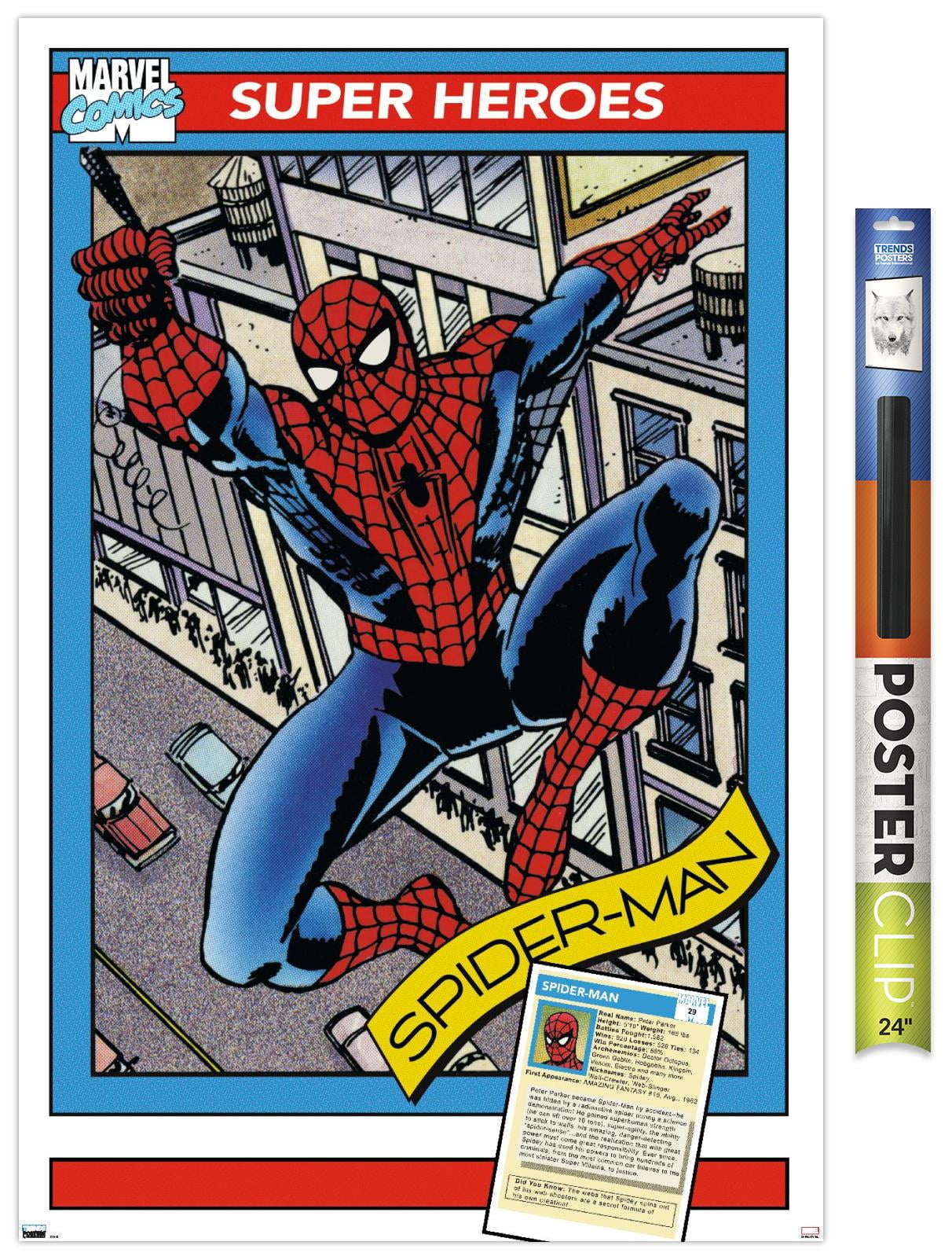 Marvel Trading Cards - Spider-Man Wall Poster, 22.375