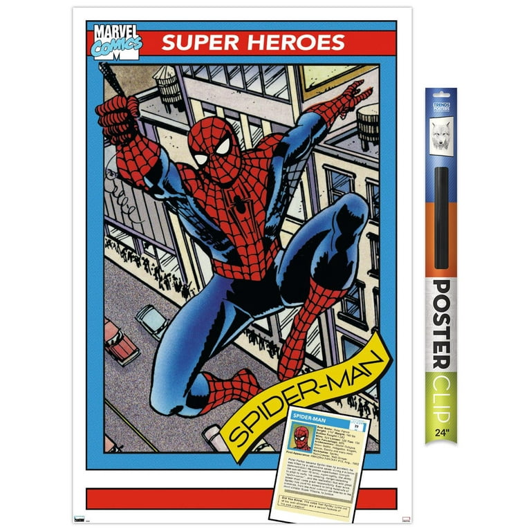 Marvel Trading Cards - Spider-Man Wall Poster, 22.375