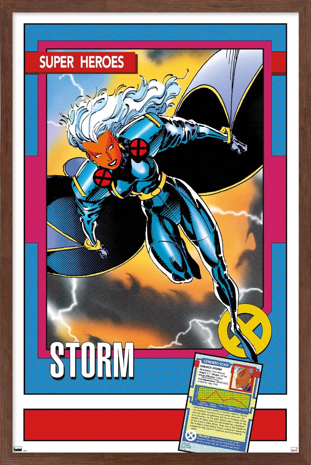 Marvel Trading Cards - Storm Wall Poster, 22.375" x 34" Framed